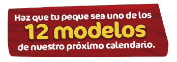 Haz que tu peque sea uno de los 12 modelos